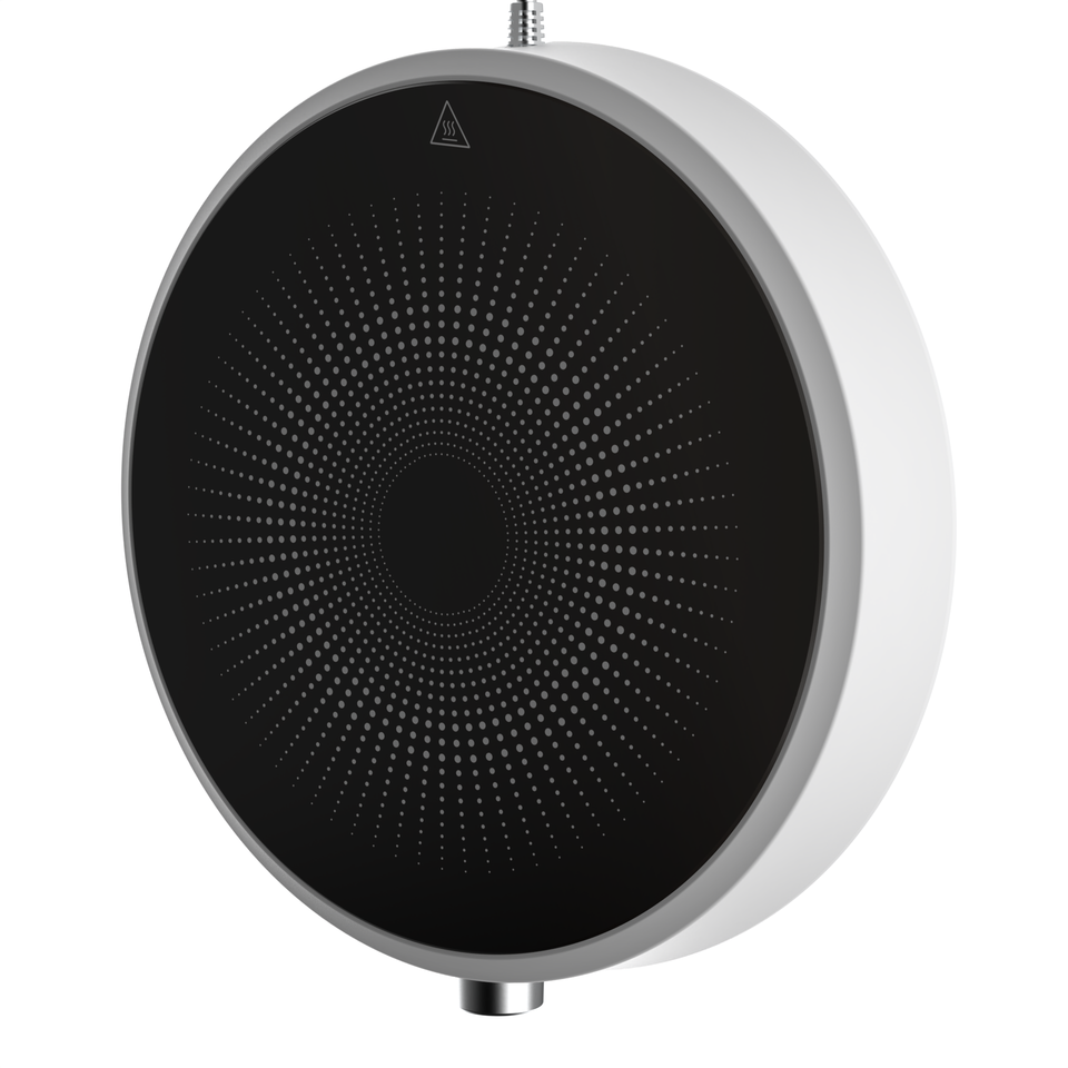 CE/CB Single Portable Electric Smart CookTop 1950W Household & RV/Car Use Induction Heating Plate Touch Control Booster Function