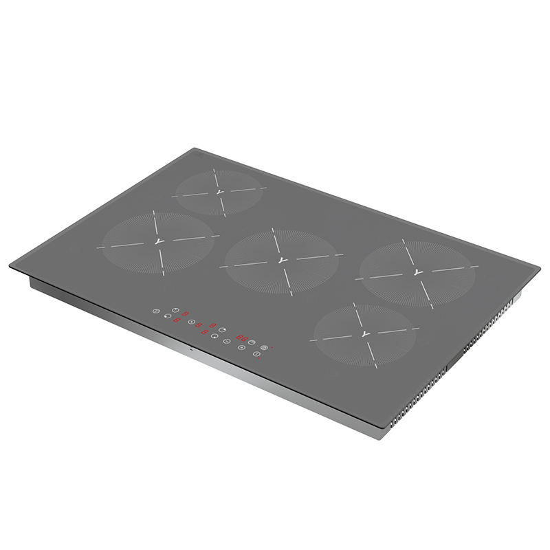 Golenda 5 Burners Prestige Electric Infrared Cooker 8000W Plastic Surface Cooktop Built-in Household 3-Year Warranty