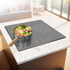 Grey Color 3 Burner Built-In Electric Induction Cooktop with Touch Control 7000W Power Household Use 1 Year Warranty