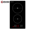 Golenda Commercial Household Touch Control 3500W 2-Burner Multi-function Built-in Temperature Sensor Electric Induction Cooktop