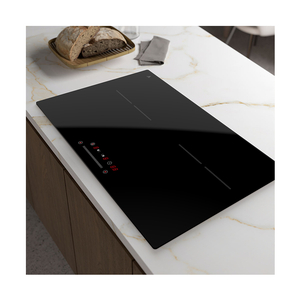 220V Digital Electric Infrared Cooktop 5200W Stainless Steel Built-In Touch Control Hotpot Ready Multiple Cooking Modes Slim
