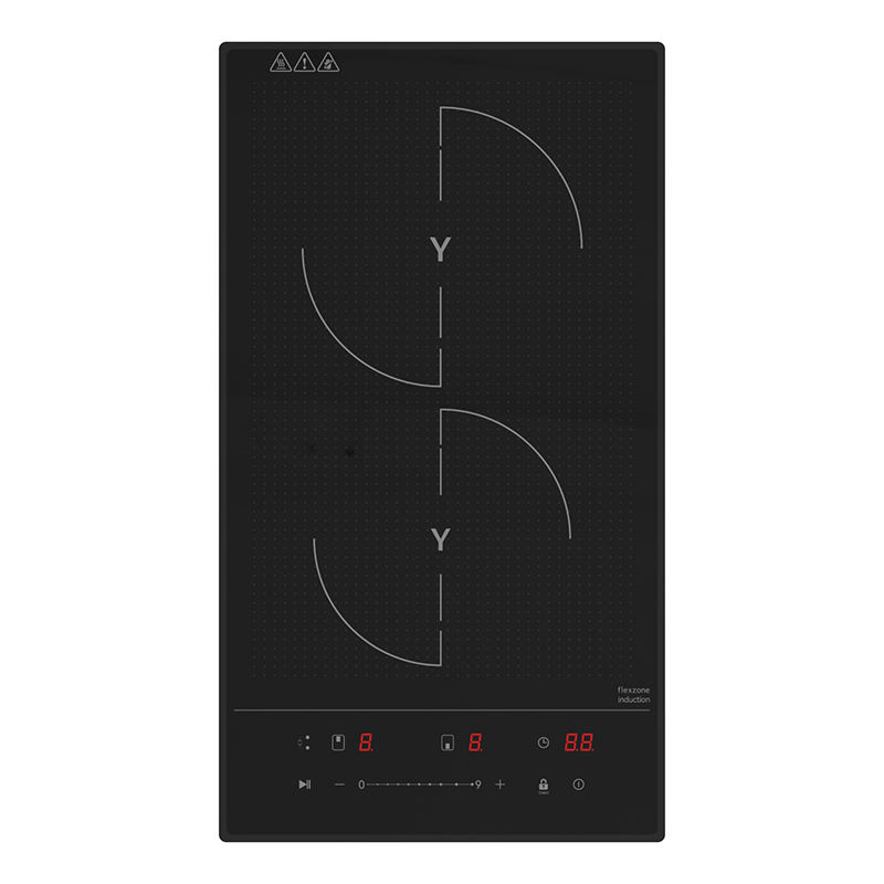 3000W 220V CE Certified Induction Cooker Hob Electric Built-in 2 Burners Kitchen Appliance