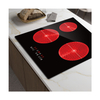 High Quality 4200W Touch Control Infrared 3-Burner Built-In Electric Ceramic Cooktop App-Controlled for RV and Household Use