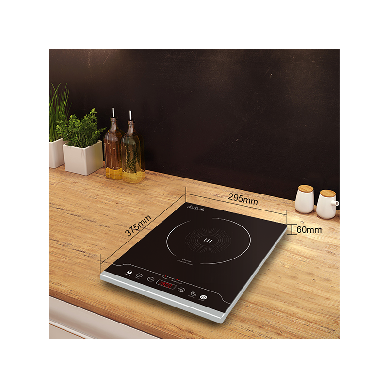 ETL Certified 110V Touch Control Induction Cooker 1800W Electric Portable Cooktop Stove for Households Cars RVs