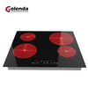6000W Smart Cooktop Infrared Ceramic Hob Kitchen Household Appliances Four Burner Built-In Kitchen Cooktop Electric Source