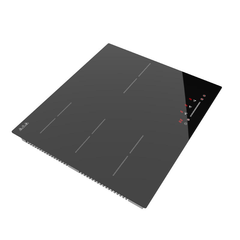 Golenda Triple Burner Induction Cooktop Digit Segment Display Built-In Ceramic/Glass Surface Electric Cooker 7000W Power 1 Year