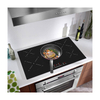 High Quality Kitchen Electric Built-in Induction Cooktop 4 Burners Black Touch Control 8000W Plastic Household Hotel Use
