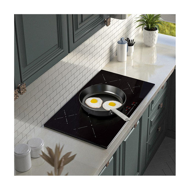 5 Burner Built-in Flex Zone Induction Cooktop with Sensor Touch and Timer Electric Induction Cookers for Household Use