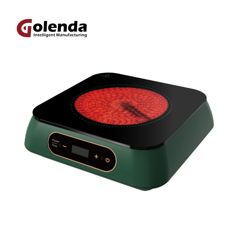 1000W Portable Infrared Ceramic Cooktop Digital Multifunction Burner Electric Stove Hob Household Hotpot Function