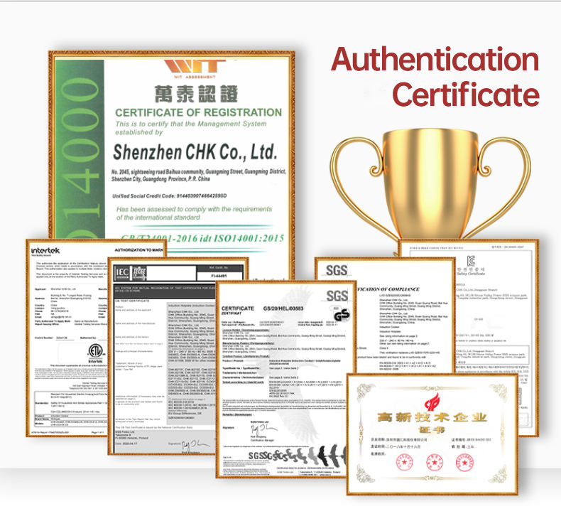 Manufacturers China ETL FCC Hot Sale Portable Smart Cooktop Electric Top Mini Single Burner Gas Stove Slow Cooker RV Waterproof