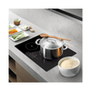 High Quality 3500W Double Induction Cooktop Hob Electric Domino with 2 Zones Built-in Installation for Household Use