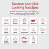Enduring Durability Slide Touch Induction Cooker 2000 Watt Built in Induction Hob Cooktop With Temperature Control