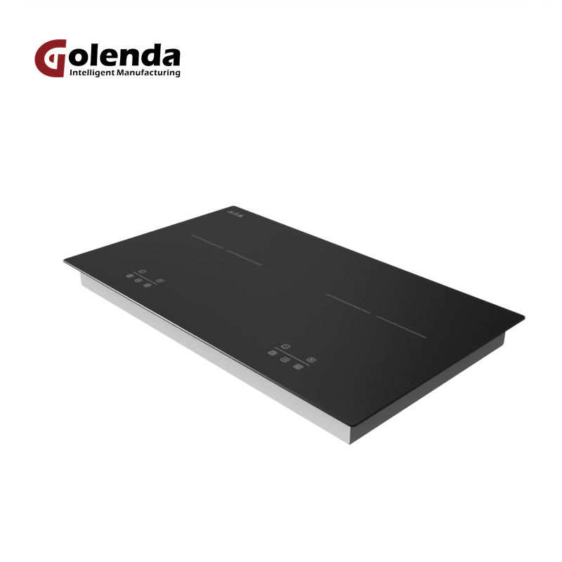 OEM Two-Burner Built-In Induction Cooktop Kitchen Electric Stove with Touch Keys Easy-to-Use Cooker