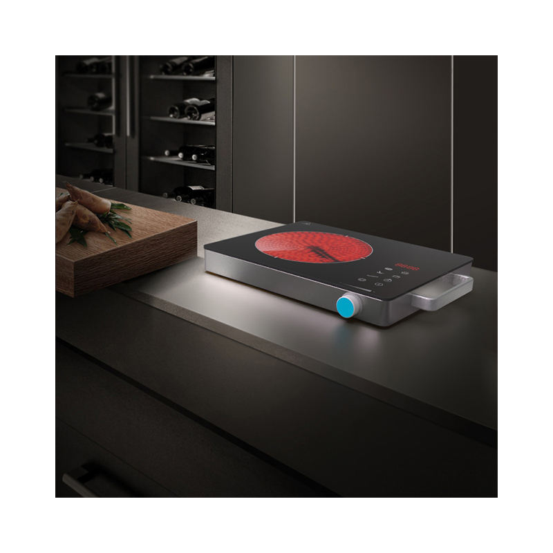 Kitchen Appliance Cooking Cooktop Portable Ceramic Cooker With Digit Segment Display Infrared Cooker Induction Hob