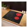 Multi-functional 4 Burners Ceramic Hobs Induction Hobs 6500W Electric Stove Touch Control With Timer