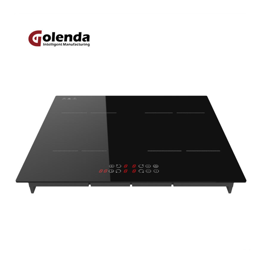 Manufacturer Wholesale 4 Burner Built-In Induction Cooker Safety Child Lock Electric Induction Hob Cooktop