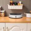 Golenda Electric 50/60Hz Small Portable Induction Cooktop with White LED Knob Control Household Use Stainless Steel Housing