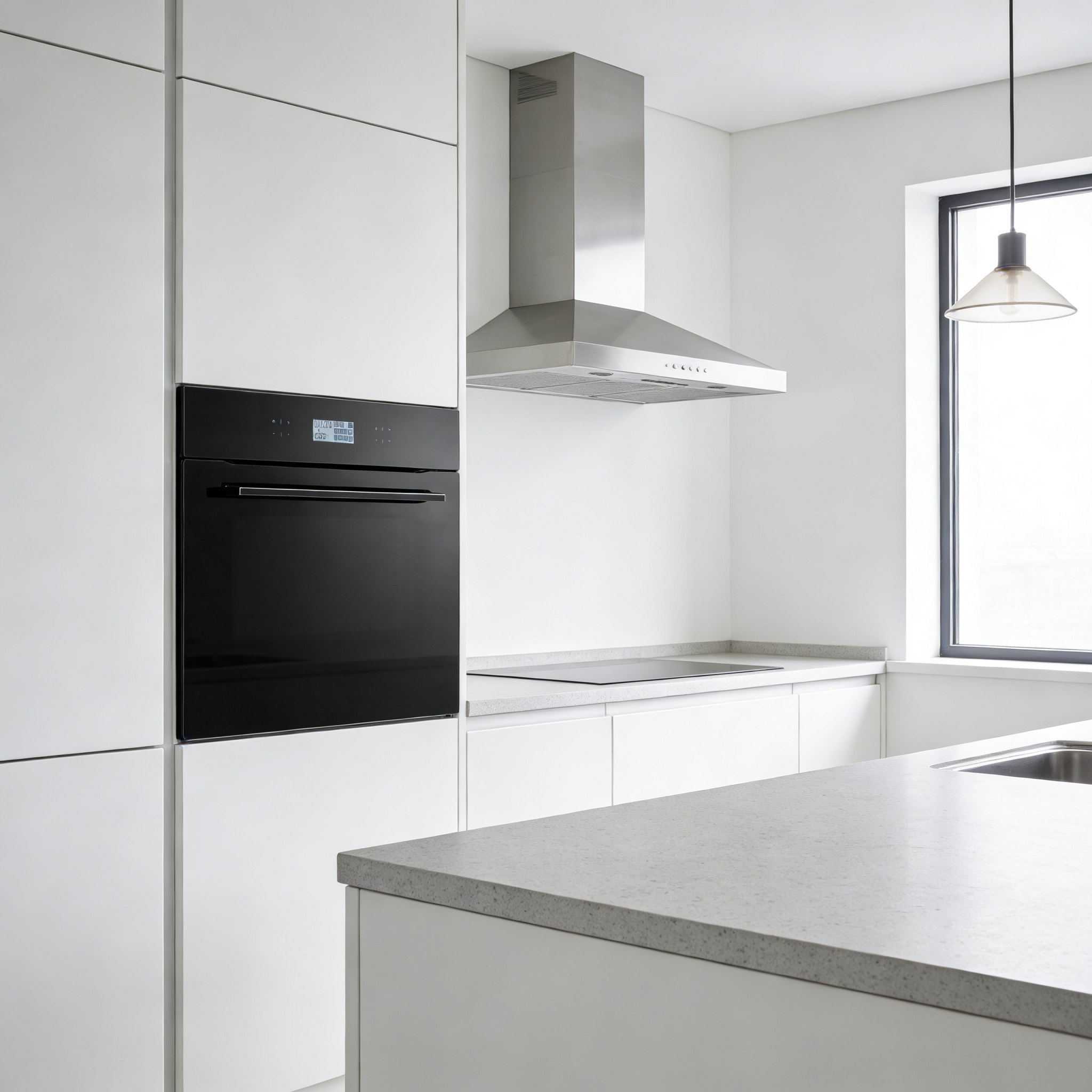 High Quality Electric Oven Built in Oven Touch Button Single OEM Family with 12 Optional Cooker Functions Household Oven Black