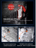 845mm Kitchen Appliance 14sets 15Sets Freestanding Dishwasher With Touch Control