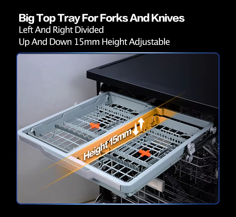 15~16 Place Settings Automatic Smart Dishwasher Household 60cm Built-in Dishwashers With Drying Function
