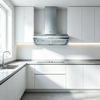 60cm Stainless Steel Slim Kitchen Exhaust Range Hood Inox Cooker Hood for Kitchen