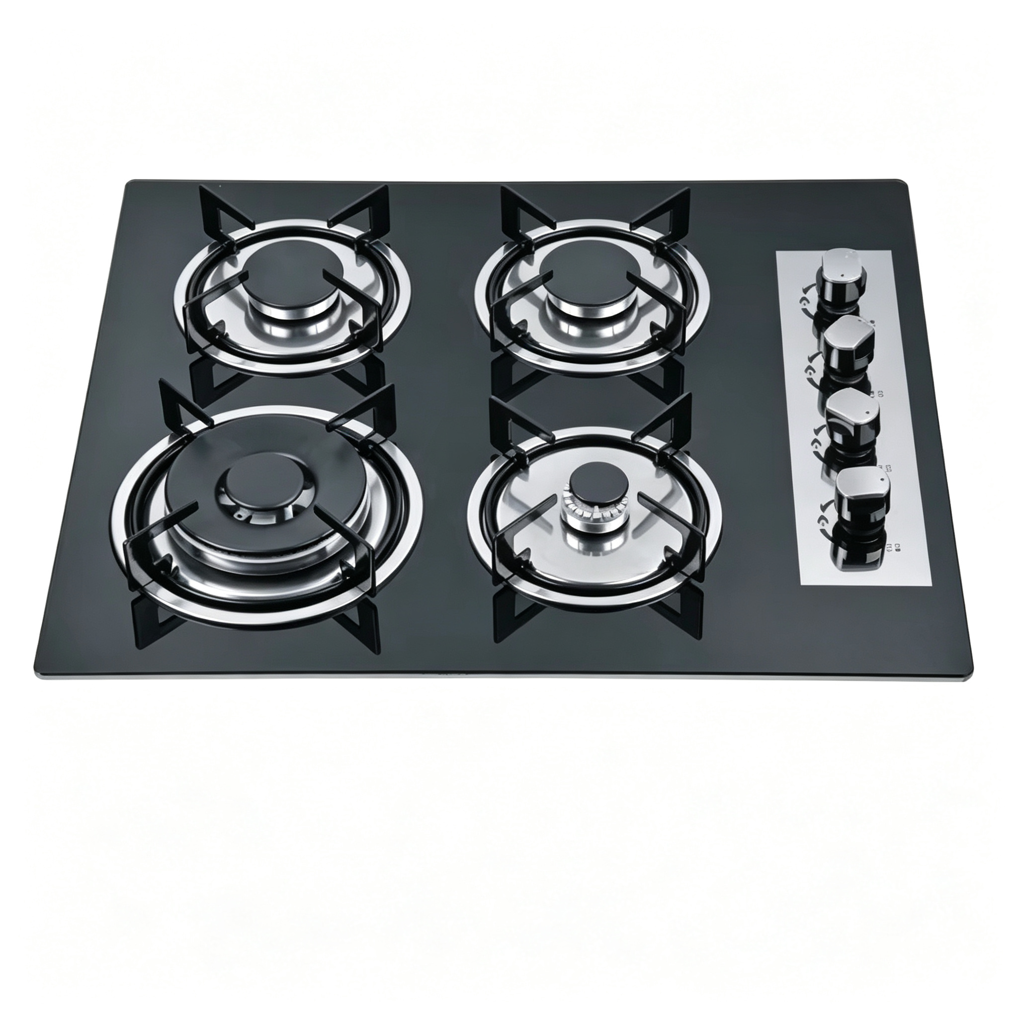 Factory OEM/ODM Built-in 4 Burners Cooker Gas Stove/Cooking Gas Cooktops Glass 60CM Gas Hob Kitchen