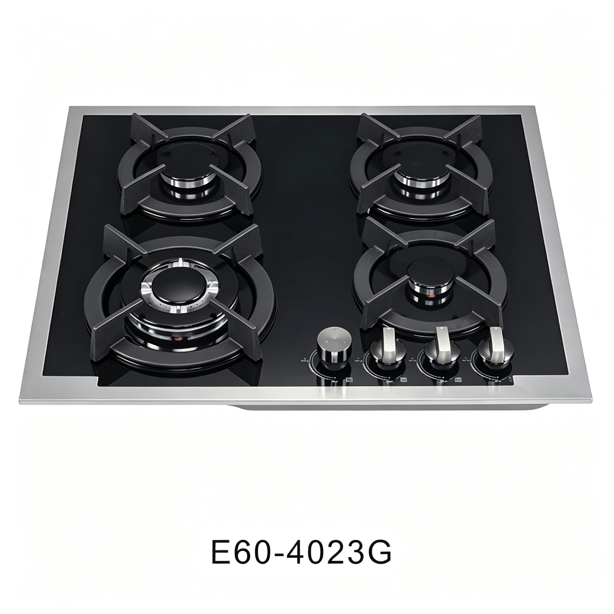 Factory OEM/ODM Built-in 4 Burners Cooker Gas Stove/Cooking Gas Cooktops Glass 60CM Gas Hob Kitchen