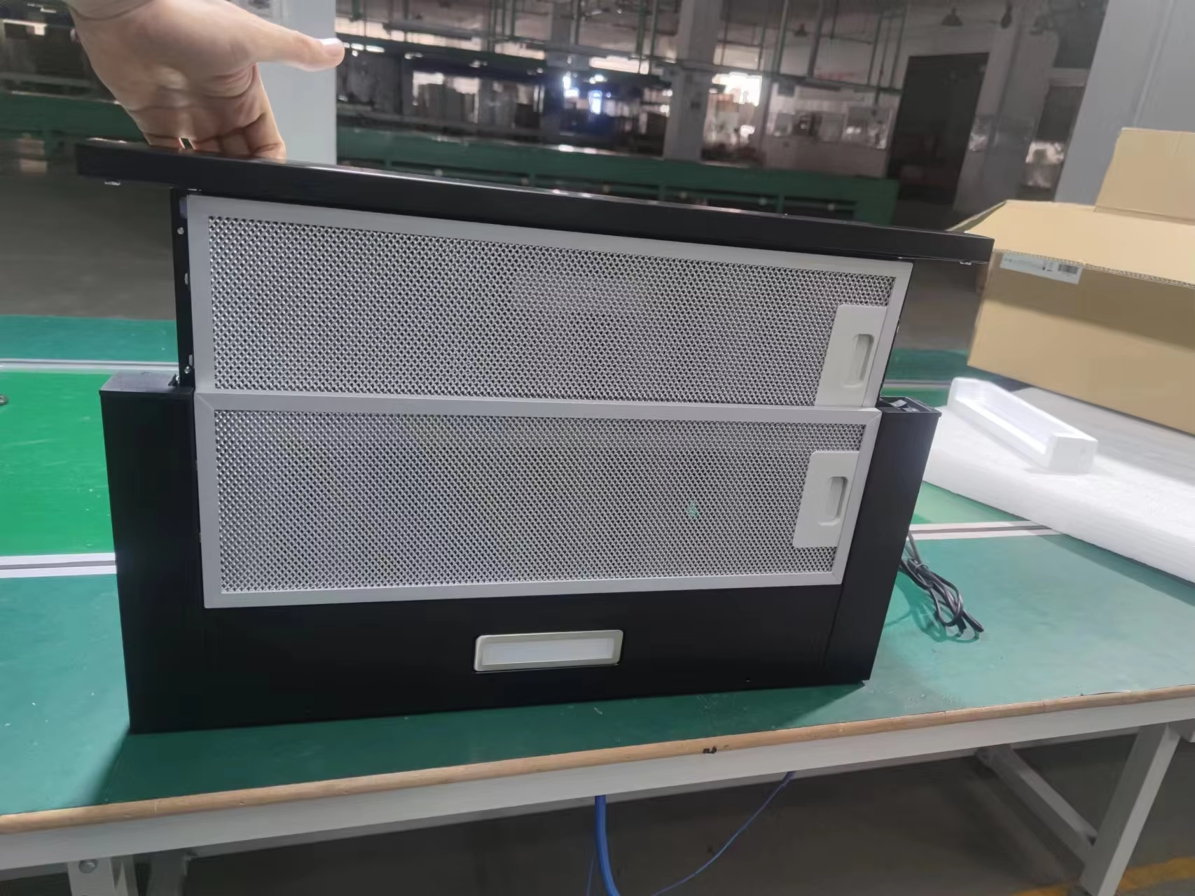 Advanced Technology Cooker Hood Kitchen Chimney Telescopic Hood for Kitchen Portable Home Electric Aluminum OEM 65 Ltd.