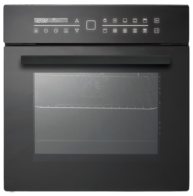 Built in Kitchen Baking Oven Electric Ovens Convection Drying Wall Oven Electric Foshan Black Single OEM Stainless Steel Family