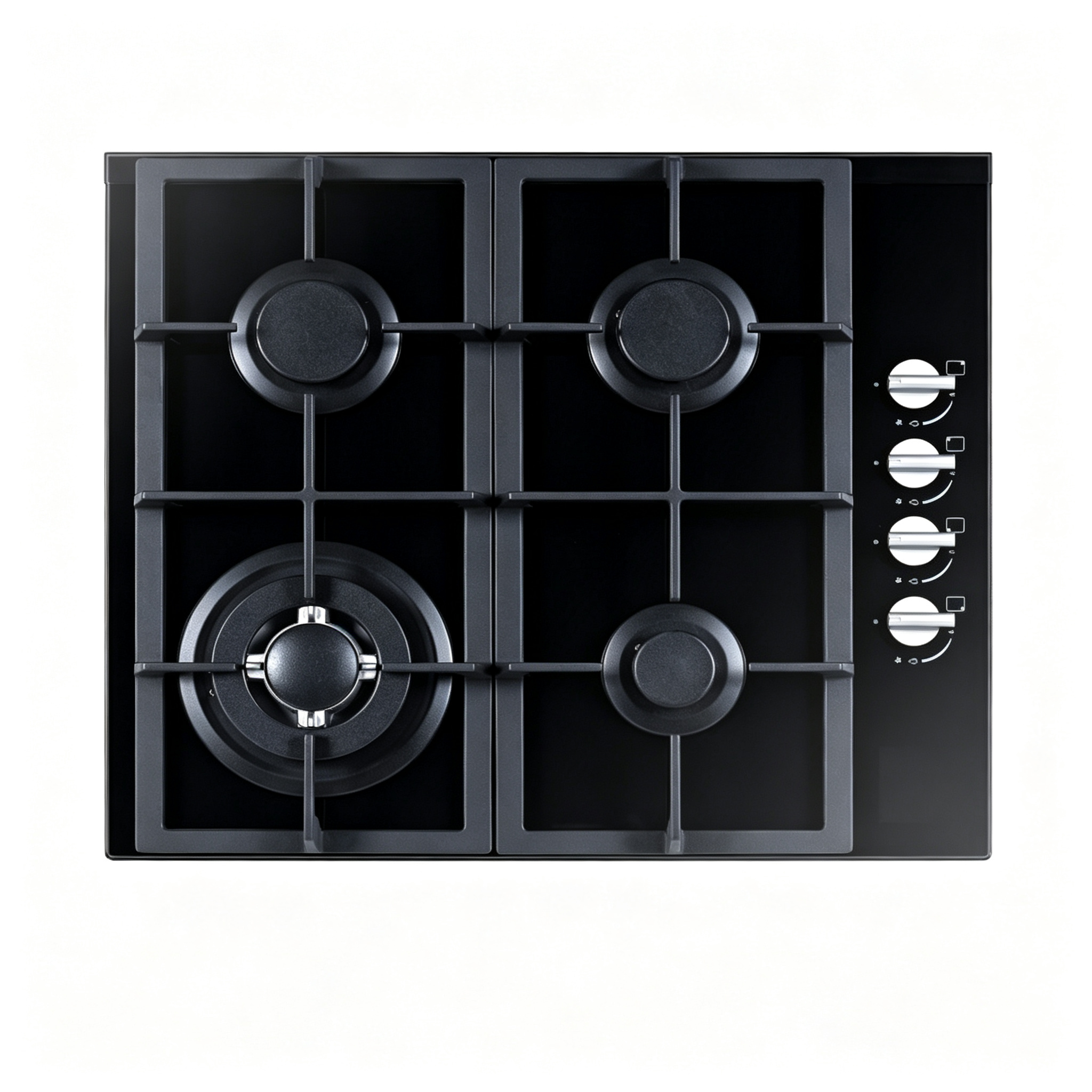 Factory OEM/ODM Built-in 4 Burners Cooker Gas Stove/Cooking Gas Cooktops Glass 60CM Gas Hob Kitchen