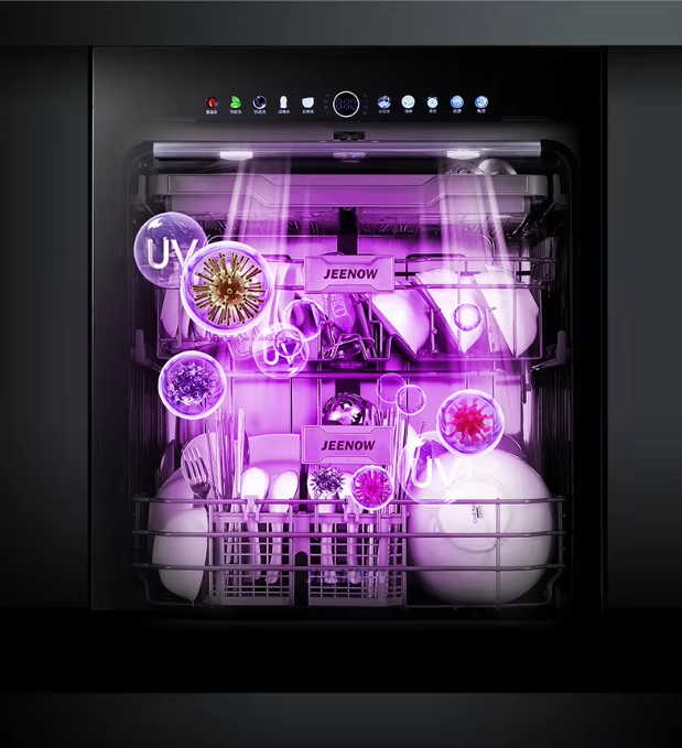 845mm Kitchen Appliance 14sets 15Sets Freestanding Dishwasher With Touch Control