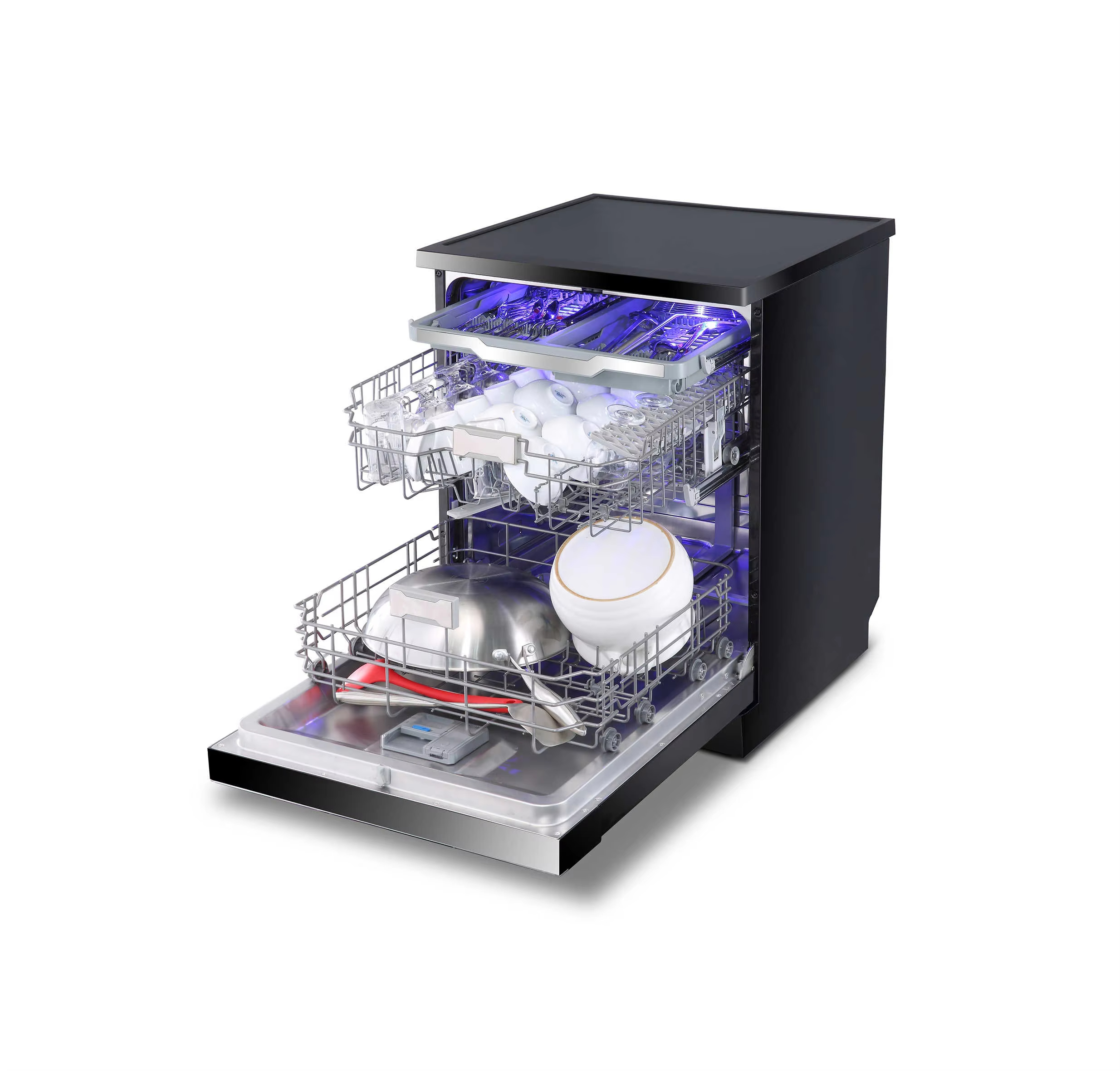 15~16 Place Settings Automatic Smart Dishwasher Household 60cm Built-in Dishwashers With Drying Function