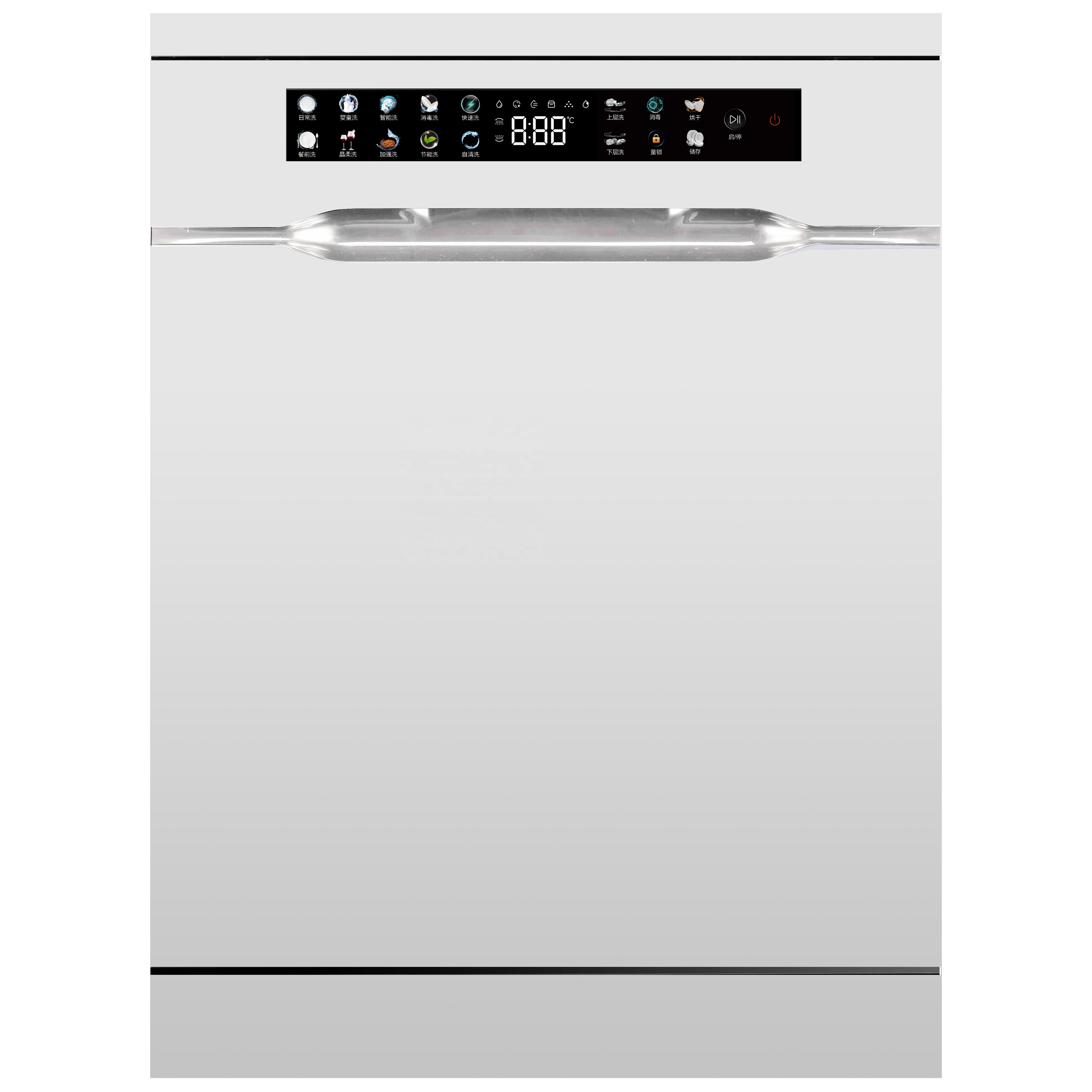 845mm Kitchen Appliance 14sets 15Sets Freestanding Dishwasher With Touch Control